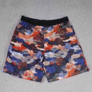 Fabletics Shorts Menn Medium Fundamental Multicolor Camo Elastic Waist